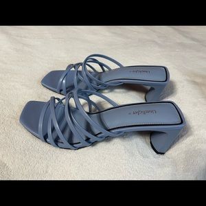 Blue heels